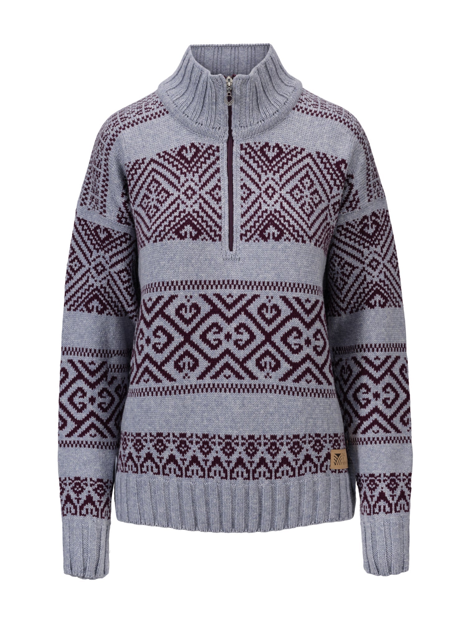 Jersey Dale Of Norway W RASLETIND FEM azul claro Mel Wine XL - PeakStyle