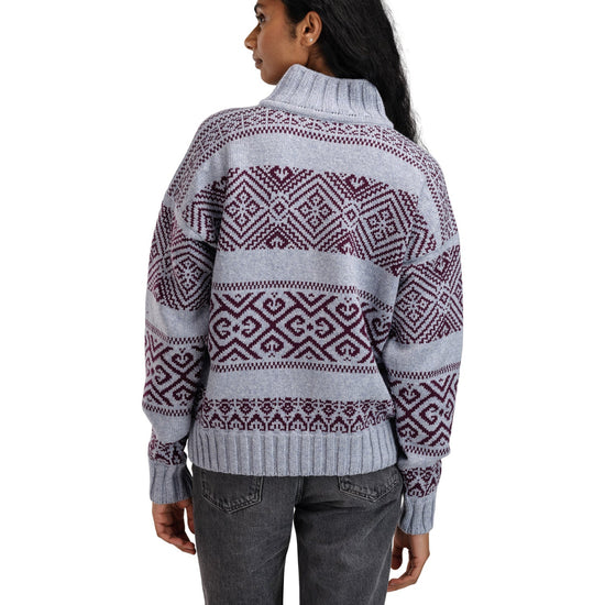 Jersey Dale Of Norway W RASLETIND FEM azul claro Mel Wine XL - PeakStyle