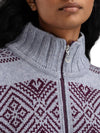 Jersey Dale Of Norway W RASLETIND FEM azul claro Mel Wine XL - PeakStyle