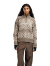 Dale Of Norway W ROSET FEM. WP SWEATER Mountainstone Offwhite XL - PeakStyle