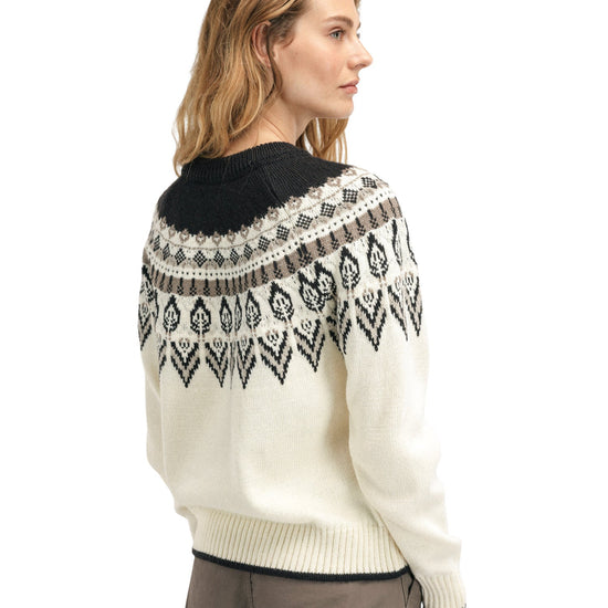 Dale Of Norway W SULA FEM SWEATER Blanco roto Café Arena XL - PeakStyle