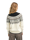 Dale Of Norway W SULA FEM SWEATER Blanco roto Café Arena XL - PeakStyle