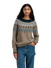 Dale Of Norway W SULA FEM SWEATER Verde pino Azul hielo Piedra de montaña XL - PeakStyle
