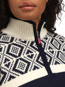 Dale Of Norway W TEAM NORWAY CORTINA FEM SWEATER Navy Offwhite XXL - PeakStyle