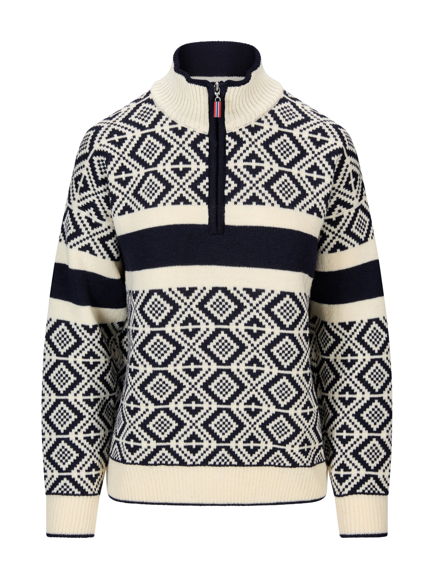 Dale Of Norway W TEAM NORWAY CORTINA FEM SWEATER Navy Offwhite XXL - PeakStyle