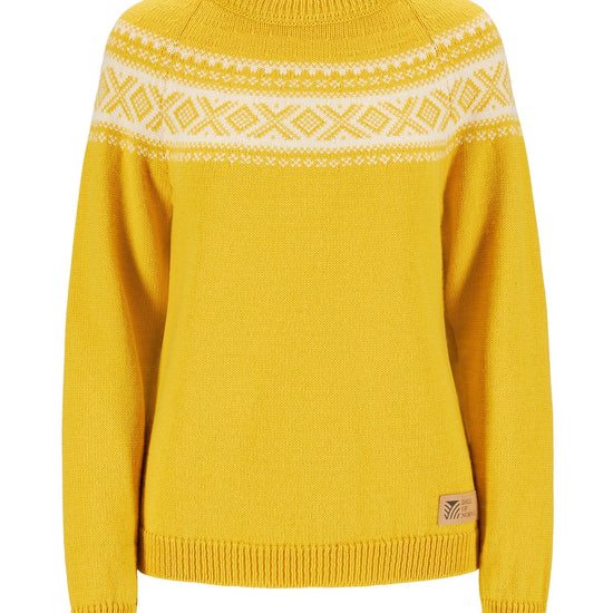 Dale Of Norway W VÅGSØY FEMININE SWEATER Sweethoney Offwhite XL - PeakStyle