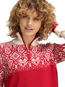Dale Of Norway MAGLIONE WINTERLAND FEM Raspberry S - PeakStyle