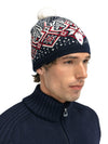 Dale Of Norway WINTERLAND HAT Azul marino Blanco roto Frambuesa Talla única - PeakStyle