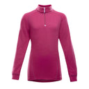 Devold DUO ACTIVE MERINO ZIP NECK JUNIOR - PeakStyle