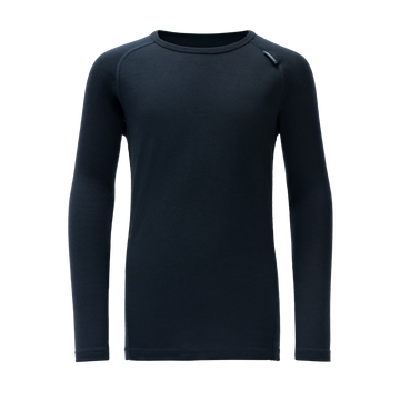 Devold BREEZE Junior Merino Langarmshirt – INK – Hersteller-Packshot