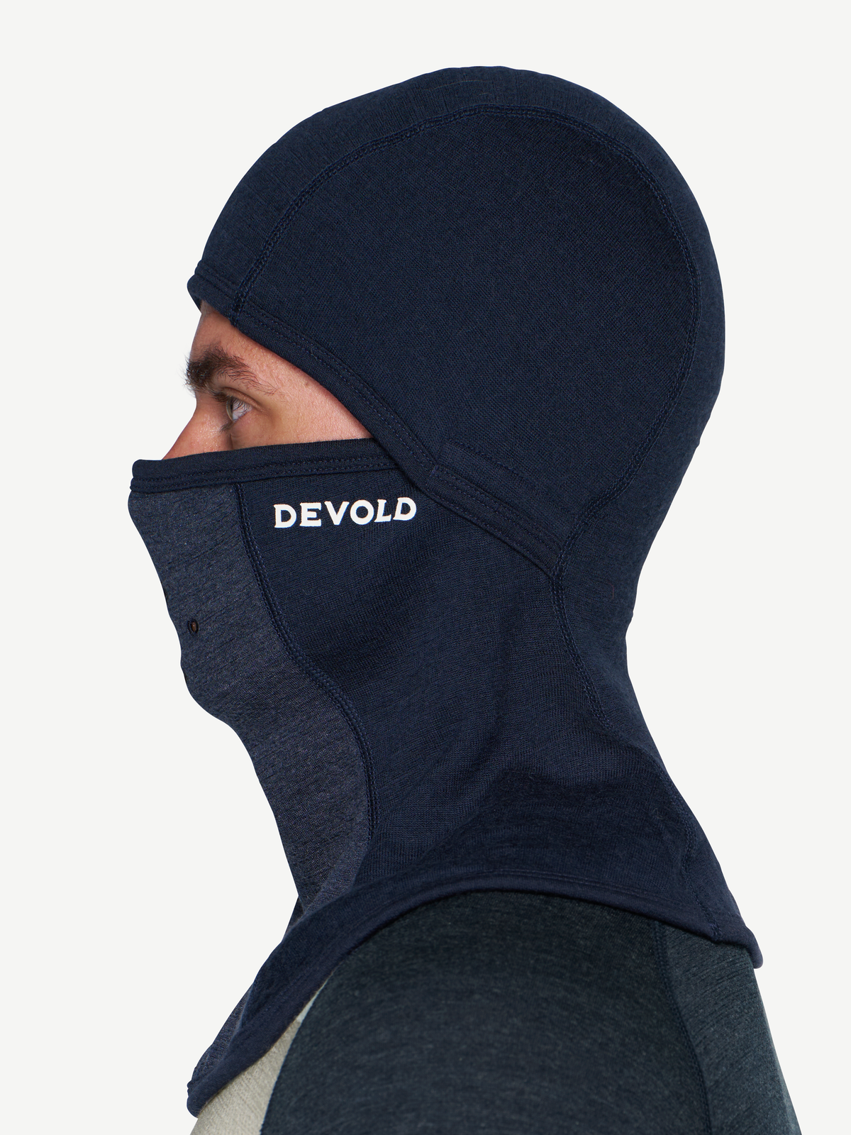 Devold EXPEDITION ARCTIC PRO Merino-Sturmhaube Ink Studio