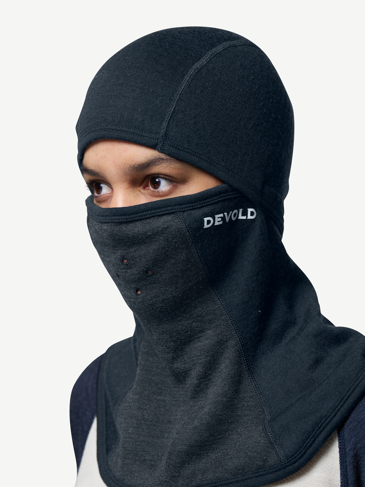 Devold EXPEDITION ARCTIC PRO Merino-Sturmhaube Ink Studio