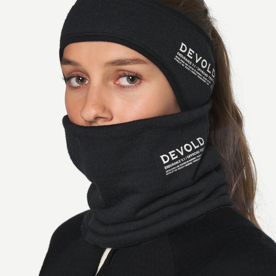 Devold ENDURANCE Merino-Stirnband CAVIAR Studio