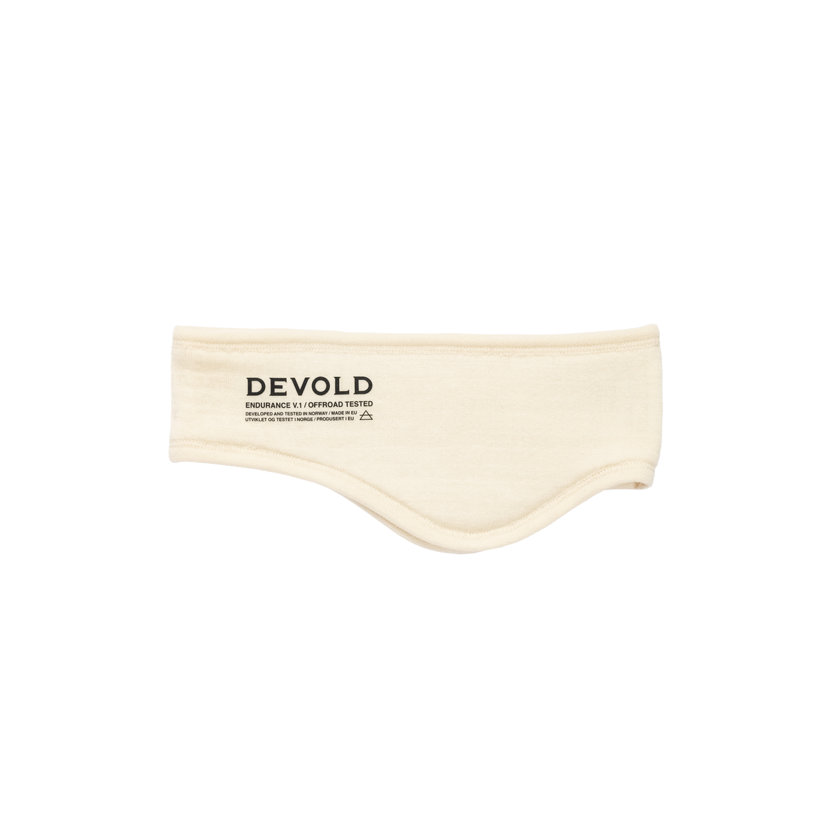 Devold ENDURANCE Merino-Stirnband RAW WHITE Packshot