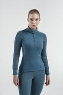 Devold W DUO ACTIVE MERINO 205 ZIP NECK - PeakStyle