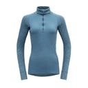 Devold W DUO ACTIVE MERINO 205 ZIP NECK - Moon XS Oberbekleidung - PeakStyle