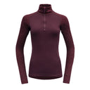 Devold W DUO ACTIVE MERINO 205 ZIP NECK - Port XS Oberbekleidung - PeakStyle