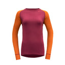Devold W EXPEDITION MERINO 235 SHIRT - Beetroot - Flame XS Unterwäsche - PeakStyle