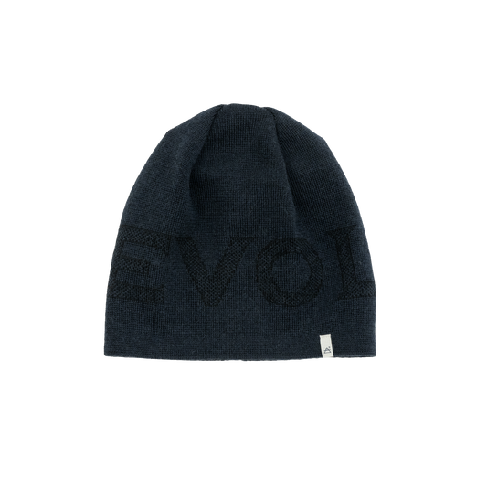 Devold EVERYDAY LOGO Merino-Mütze Unisex Ink Packshot