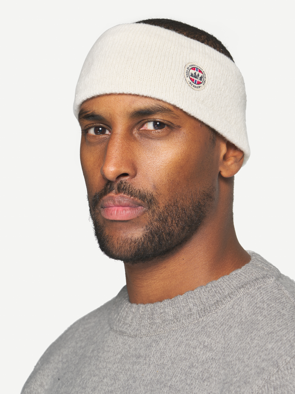 Devold NANSEN REFINED Wollstirnband Unisex OFFWHITE Studio