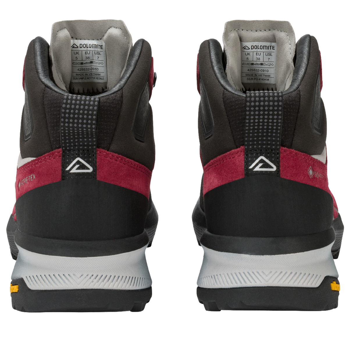 Dolomite Vernale Hike Mid GTX Damenschuh – Burgundy Red