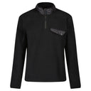 Dolomite M LATEMAR FLEECE HALF ZIP PULLOVER - Black S Oberbekleidung - PeakStyle