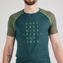 Ein schöner Fleck Erde M KOPF FREI MERINO 160 KURZARMSHIRT - PeakStyle