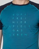 Ein schöner Fleck Erde M KOPF FREI MERINO 160 KURZARMSHIRT - PeakStyle