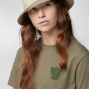 Fjällräven W FOX BOXY LOGO TEE - PeakStyle