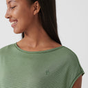 Fjällräven W HIGH COAST WOOL T - SHIRT - PeakStyle