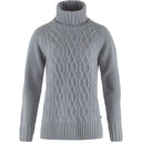 Fjällräven W ÖVIK CABLE KNIT ROLLER NECK - PeakStyle