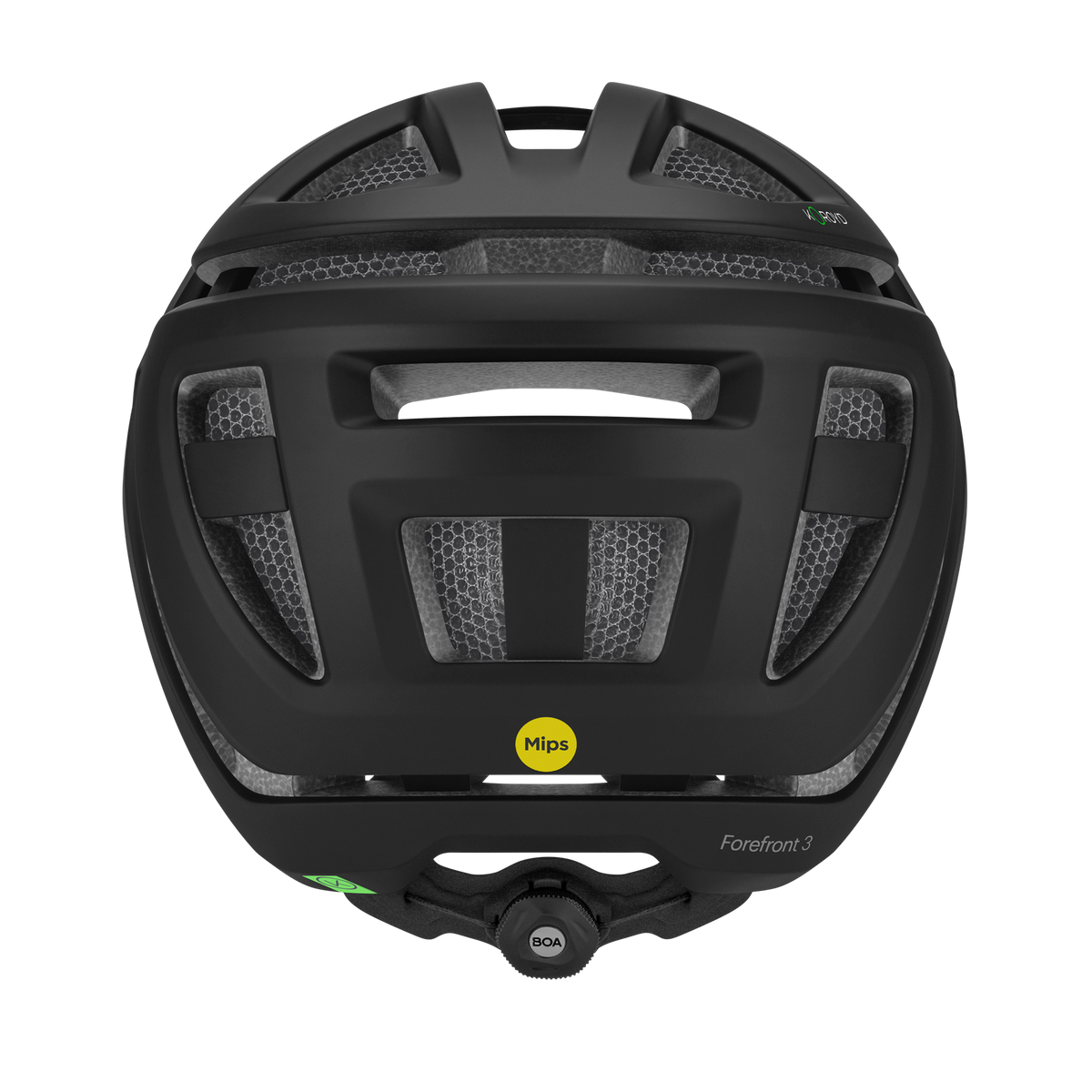 SMITH Forefront 3 Mips Fahrradhelm – Produktansicht – forefront3-helmet_matteBlack_BACK.png