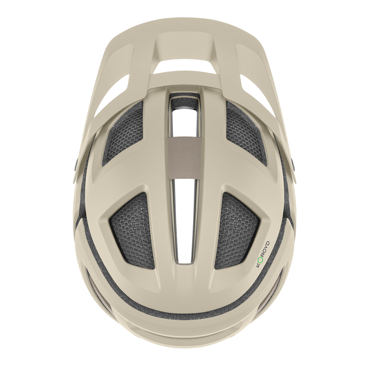 SMITH Forefront 3 Mips Fahrradhelm – Produktansicht – forefront3-helmet_matteChalk_TOP.png