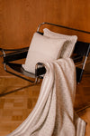 Dale Of Norway SKARSTIND Woll-Kissenhülle – Sand - Offwhite – Detail oder Lifestyle