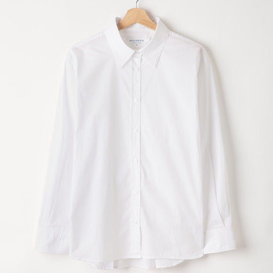 Jennifer Shirt – White – Kleiderbügelaufnahme