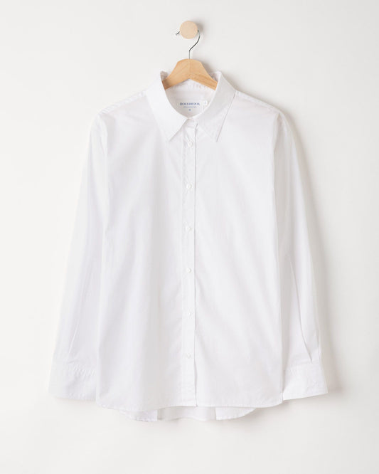 Jennifer Shirt – White – Kleiderbügelaufnahme