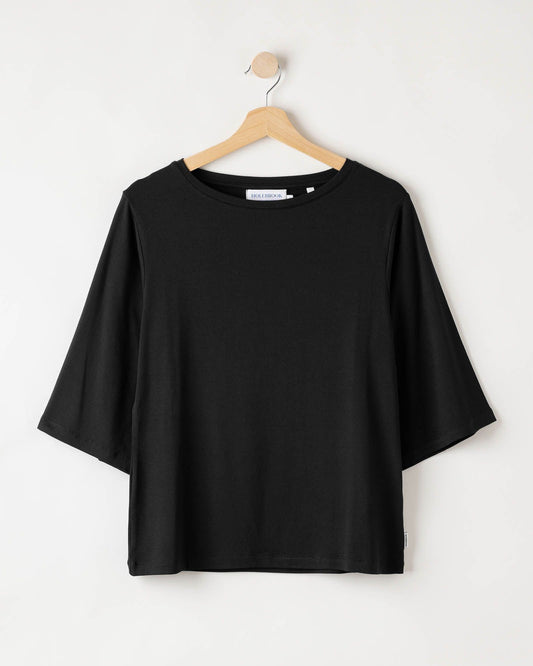 Ellen Tee – Black – Kleiderbügelaufnahme