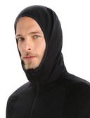 Icebreaker M ZONEKNIT LS ZIP HOODIE - PeakStyle