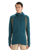 Icebreaker M ZONEKNIT LS ZIP HOODIE - PeakStyle