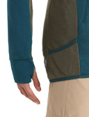 Icebreaker M ZONEKNIT LS ZIP HOODIE - PeakStyle