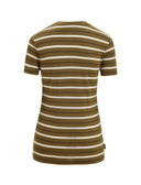Icebreaker W WAVE SS TEE STRIPE - PeakStyle