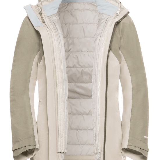 Jack Wolfskin HUNBERG 3IN1 JACKET W - Jacken bei PeakStyle
