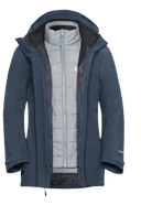 Jack Wolfskin HUNBERG 3IN1 JACKET W - Jacken bei PeakStyle