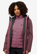 Jack Wolfskin HUNBERG 3IN1 JACKET W - Jacken bei PeakStyle