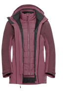Jack Wolfskin HUNBERG 3IN1 JACKET W - Jacken bei PeakStyle