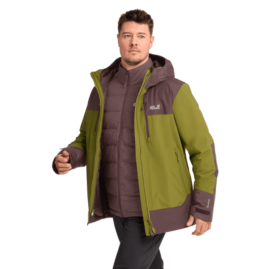 Jack Wolfskin JASPER DECADE 3IN1 Jacke Herren - Jacken bei PeakStyle
