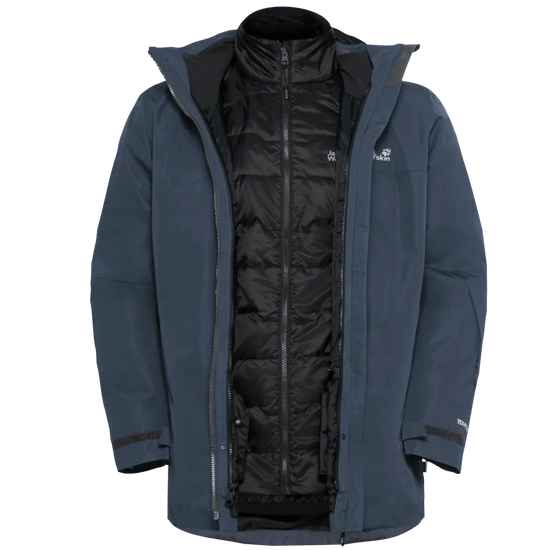Jack Wolfskin M FLOWLINE 3IN1 JACKET M - Isolationsjacken bei PeakStyle