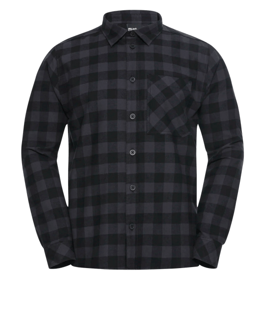 Jack Wolfskin M LITE FLANNEL SHIRT M - Kurzarmshirts bei PeakStyle