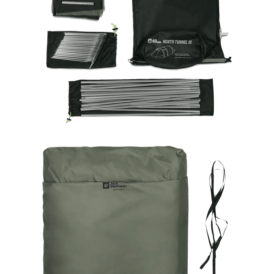 Jack Wolfskin NORTH TUNNEL III - Zelte bei PeakStyle