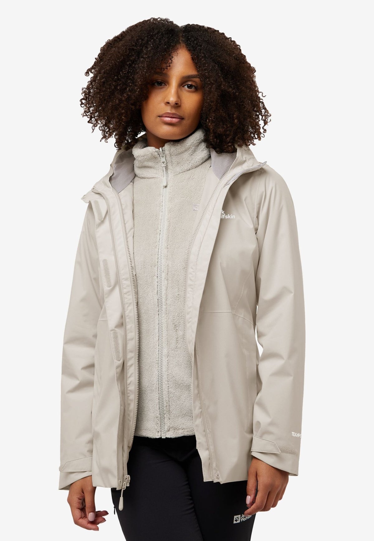 Jack Wolfskin ROTWAND 3IN1 JACKET W - Jacken bei PeakStyle
